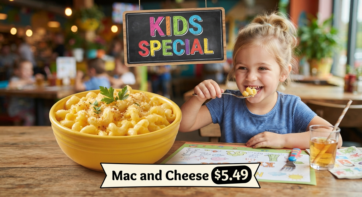 Mac and Cheese -$5.49
